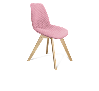 Обеденный стул SHT-ST29-С22 / SHT-S39 (розовый зефир/прозрачный лак) в Южно-Сахалинске