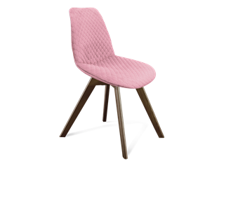 Обеденный стул SHT-ST29-С22 / SHT-S39 (розовый зефир/темный орех) в Южно-Сахалинске