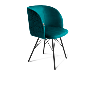 Обеденный стул SHT-ST33-1 / SHT-S37 (альпийский бирюзовый/черный муар) в Южно-Сахалинске