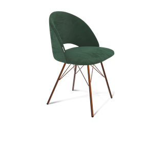 Обеденный стул SHT-ST34 / SHT-S37 (лиственно-зеленый/медный металлик) в Южно-Сахалинске