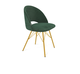 Обеденный стул SHT-ST34 / SHT-S37 (лиственно-зеленый/золото) в Южно-Сахалинске