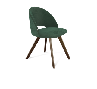 Обеденный стул SHT-ST34 / SHT-S39 (лиственно-зеленый/темный орех) в Южно-Сахалинске