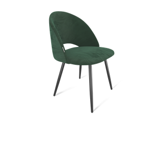 Обеденный стул SHT-ST34 / SHT-S95-1 (лиственно-зеленый/черный муар) в Южно-Сахалинске