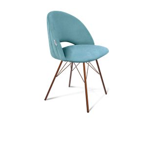 Обеденный стул SHT-ST34-1 / SHT-S37 (голубая пастель/медный металлик) в Южно-Сахалинске
