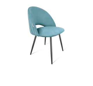 Обеденный стул SHT-ST34-1 / SHT-S95-1 (голубая пастель/черный муар) в Южно-Сахалинске - предосмотр