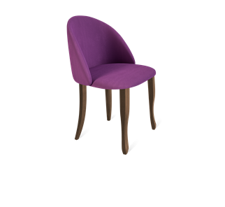 Обеденный стул SHT-ST35 / SHT-S122 (ягодное варенье/темный орех/черный муар) в Южно-Сахалинске