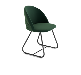 Обеденный стул SHT-ST35-2 / SHT-S38 (лиственно-зеленый/черный муар) в Южно-Сахалинске - предосмотр