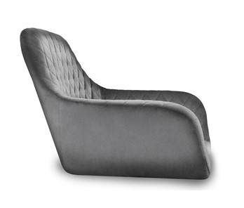Обеденный стул SHT-ST38 / SHT-S122 (угольно-серый/темный орех/черный муар) в Южно-Сахалинске - предосмотр 3