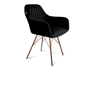 Обеденный стул SHT-ST38 / SHT-S37 (ночное затмение/медный металлик) в Южно-Сахалинске