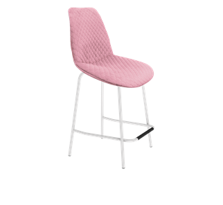 Полубарный стул SHT-ST29-С22 / SHT-S29P-1 (розовый зефир/белый муар) в Южно-Сахалинске - предосмотр