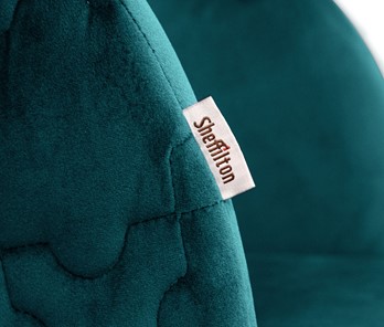 Полубарный стул SHT-ST33-1 / SHT-S29P-1 (альпийский бирюзовый/хром лак) в Южно-Сахалинске - предосмотр 6