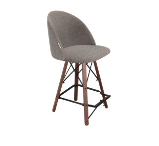 Полубарный стул SHT-ST35 / SHT-S80-1 (тростниковый сахар/темный орех/черный) в Южно-Сахалинске - предосмотр