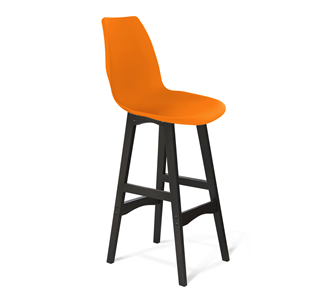 Барный стул SHT-ST29/S65 (оранжевый ral2003/венге) в Южно-Сахалинске - предосмотр