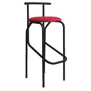 Кухонный барный стул Jola black, кожзам V в Южно-Сахалинске - предосмотр