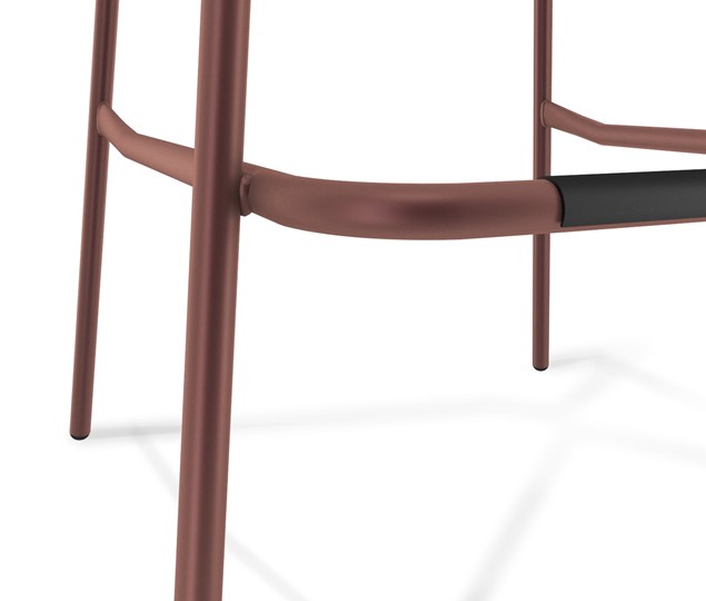Барный стул SHT-ST15-1/S29 (прозрачный лак/медный металлик) в Южно-Сахалинске - изображение 1