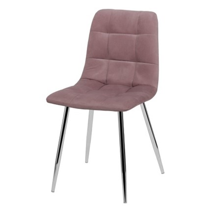 Мягкий стул Чили СРП-052 Люкс Экотекс пыльно-розовый в Южно-Сахалинске - изображение