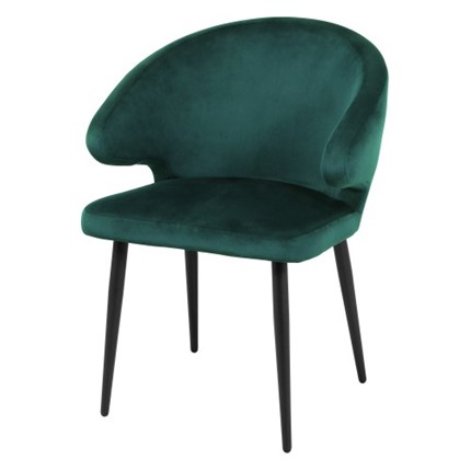 Обеденный стул Томас  СРП-067 Люкс веллюто-темно-зеленый в Южно-Сахалинске - изображение