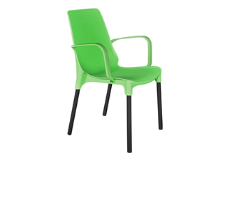 Обеденный стул SHT-ST76/S424 (зеленый/черный муар) в Южно-Сахалинске