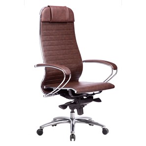 Офисное кресло Samurai K-1.041 темно-коричневый в Южно-Сахалинске - предосмотр