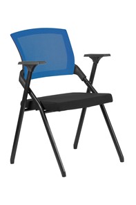 Офисное кресло складное Riva Chair M2001 (Синий/черный) в Южно-Сахалинске