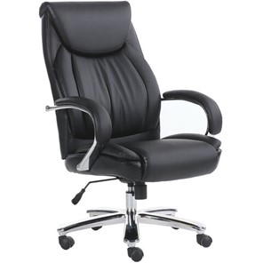 Компьютерное кресло Brabix Premium Advance EX-575 (хром, экокожа, черное) 531825 в Южно-Сахалинске