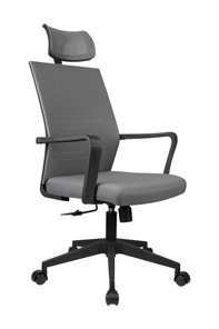 Офисное кресло Riva Chair А818 (Серый) в Южно-Сахалинске - предосмотр