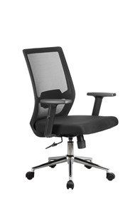 Офисное кресло Riva Chair 851E (Черный) в Южно-Сахалинске