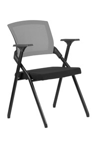 Офисное кресло складное Riva Chair M2001 (Серый/черный) в Южно-Сахалинске