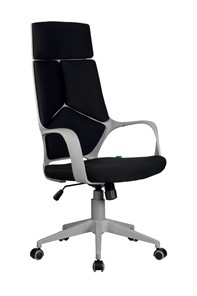 Кресло Riva Chair 8989 (Черный/серый) в Южно-Сахалинске - предосмотр