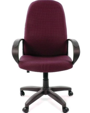 Кресло офисное CHAIRMAN 279 JP15-6, цвет бордо в Южно-Сахалинске - изображение