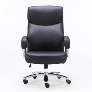 Кресло офисное Brabix Total HD-006 (экокожа, хром, черное) 531933 в Южно-Сахалинске