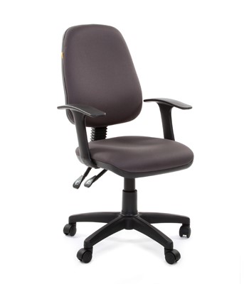 Офисное кресло CHAIRMAN 661 Ткань стандарт 15-13 серая в Южно-Сахалинске - изображение
