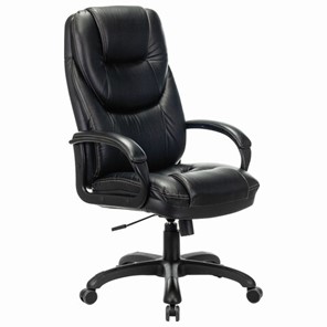Офисное кресло Brabix Premium Nord EX-590 (черный пластик, экокожа, черное) в Южно-Сахалинске