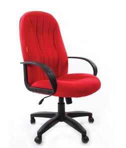 Кресло компьютерное CHAIRMAN 685, ткань ст., цвет красный в Южно-Сахалинске - предосмотр