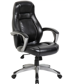 Компьютерное кресло BRABIX PREMIUM "Turbo EX-569", экокожа, спортивный дизайн, черное, 531014 в Южно-Сахалинске - предосмотр