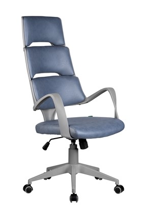 Компьютерное кресло Riva Chair SAKURA (Альпийское озеро/серый) в Южно-Сахалинске - изображение