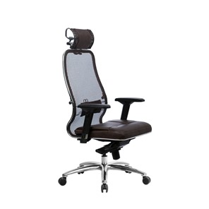 Офисное кресло Samurai SL-3.04, темно-коричневый в Южно-Сахалинске - предосмотр 2