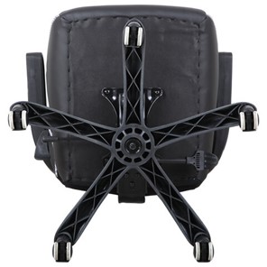 Кресло Brabix Techno Pro GM-003 (экокожа, черное/серое, вставки серые) в Южно-Сахалинске - предосмотр 6