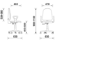 Офисное кресло Prestige GTPRN, кож/зам V4 в Южно-Сахалинске - предосмотр 1