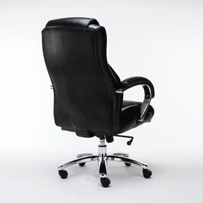 Кресло Brabix Premium Status HD-003 (рециклированная кожа, хром, черное) в Южно-Сахалинске - предосмотр 2