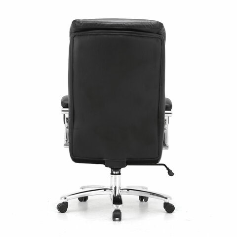 Офисное кресло Brabix Premium Pride HD-100 (натуральная кожа, черное) в Южно-Сахалинске - изображение 3