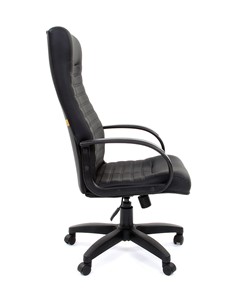 Кресло офисное CHAIRMAN 480 LT, экокожа, цвет черный в Южно-Сахалинске - предосмотр 2