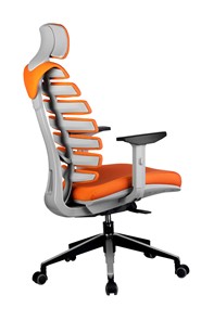 Кресло Riva Chair SHARK (Оранжевый/серый) в Южно-Сахалинске - предосмотр 3