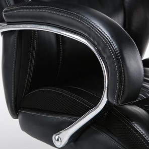 Кресло Brabix Premium Status HD-003 (рециклированная кожа, хром, черное) в Южно-Сахалинске - предосмотр 7