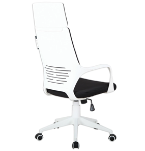 Компьютерное кресло Brabix Premium Prime EX-515 (пластик белый, ткань, черное) 531812 в Южно-Сахалинске - предосмотр 2