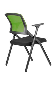 Офисное кресло складное Riva Chair M2001 (Зеленый/черный) в Южно-Сахалинске - предосмотр 3