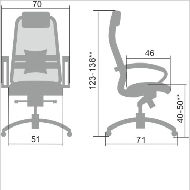 Офисное кресло Samurai SL-1.04, черный в Южно-Сахалинске - изображение 1