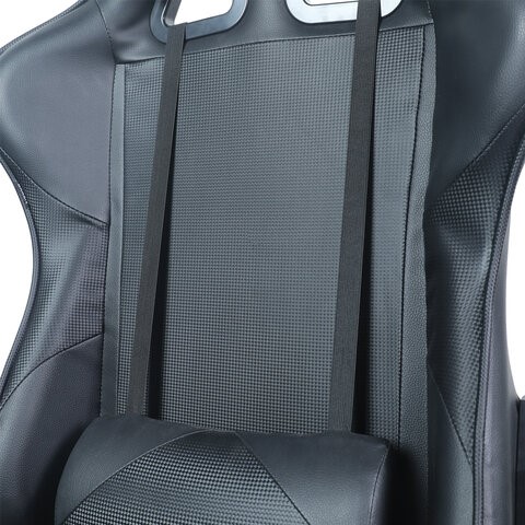 Офисное кресло Brabix GT Carbon GM-115 (две подушки, экокожа, черное) в Южно-Сахалинске - изображение 6