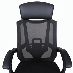 Кресло компьютерное Brabix Nexus ER-401 (с подлокотниками, черное) 531835 в Южно-Сахалинске - предосмотр 8