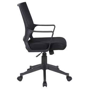 Компьютерное кресло Brabix Balance MG-320 (с подлокотниками, черное) 531831 в Южно-Сахалинске - предосмотр 1